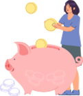 貯金箱のイメージ